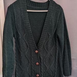 Women's cardigan sweater large